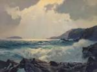 Frederick Judd Waugh (American, 1861-1940) Breaking Waves | Arte ...