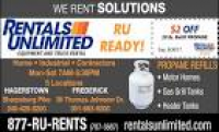 rent solutions, Rentals Unlimited, Clarksburg, MD