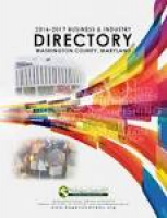 2016-2017 Business & Industry Directory for Washington County, MD ...