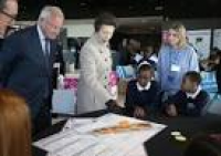 Princess Anne visits Queen Elizabeth Olympic Park to mark her new ...