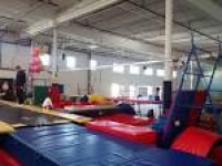 New zip line with a foam ball pit. During open gym you can't use ...