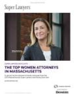 Super Lawyers - The Top Women Attorneys in Massachusetts 2014 ...