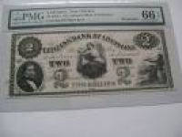 2 Dollar Bill Obsolete Currency Citizens Bank of Louisiana New ...