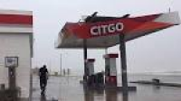 Citgo Gas Station Damaged