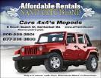 Nantucket Car & Jeep Rentals | Affordable Rentals Nantucket
