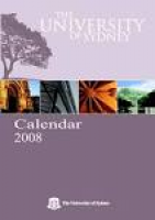 2008 - Calendar Archive