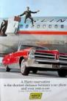1965 Vintage Advertisement 1960s HERTZ RENTAL CAR Magazine Ad ...