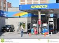 Sunoco Gas Station Editorial Photo - Image: 44741611