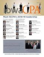 Iowa CPA - June 2018 by Iowa Society of CPAs - issuu