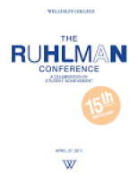 Ruhlman Conference by Wellesley College Alumnae Association - issuu