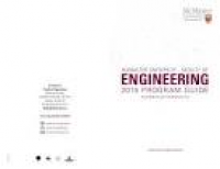 McMaster University - Faculty of Engineering - Guide