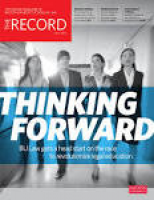 The Record 2013 by Boston University School of Law - issuu