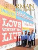 Sherman Magazine, Spring 2016 by Sherman College of Chiropractic ...