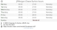 JPMorgan Chase Burton hours, G-4085 S Saginaw St