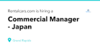 Commercial Manager - Japan at Rentalcars.com