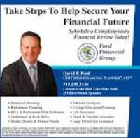 Steps to Help Secure Your Financial Future, Ford Financial Group ...