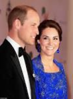 Kate Middleton and Prince William arrive for a glittering ...