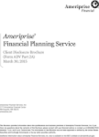 Ameriprise Financial Planning Service - PDF