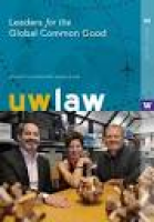 UW Law Alumni Magazine, Fall 2012 by UW School of Law - issuu