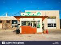 Drive-thru coffee shop in town of Sheridan Wyoming USA Stock Photo ...