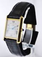 Cartier Must de Cartier #2413 Rectangle Quartz Wristwatch Water ...