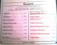 Burgers, Dogs, & Pizza, Oh My!: Billy's Bar Menu, Duluth, MN