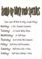 Round-Up Bar and Grill - Home - Duluth, Minnesota - Menu, Prices ...