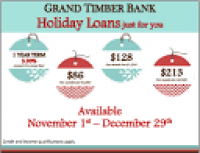 Welcome to Grand Timber Bank