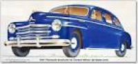 Chrysler Corporation Postwar Models: 1946-1948 (Plymouth, Dodge ...