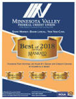 Best of 2018! | Minnesota Valley Federal Credit Union