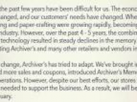 Apple Valley Archiver's Closing as Chain Folds | Apple Valley, MN ...