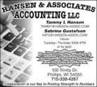 L Hansen - Sabrina Gustafson, Hansen and Associates Accounting LLC