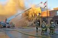 Fire levels downtown Spring Valley historic building - Bluff ...