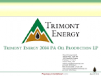 Trimont Energy LLC | EquityNet