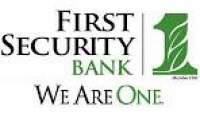 First Security Bank - Main Branch - Home | Facebook