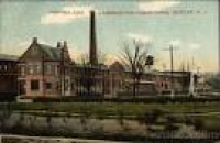 First National Bank and American Hard Rubber Works Butler, NJ Postcard