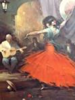 180 best DANCERS IN PAINTING images on Pinterest | Dance paintings ...