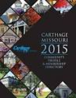 Carthage 2015 by encorepublishing - issuu