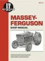 9780872881297: Massey Ferguson Shop Manual Models MF135 MF150 ...