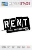 TPAC Broadway RENT by Glover Group Entertainment - issuu