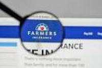 Milan, Italy - August 10, 2017: Farmers Insurance Exchange Logo ...
