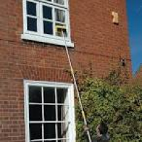 King Telescopic Window Cleaner with Brush and Foam Squeegee ...