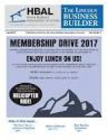 Lincoln Business Builder (July 2016) by Home Builders Association ...