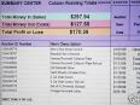 Track eBay Sales Business Accounting Excel Spreadsheet | eBay