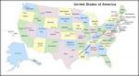 US States Two Letter Abbreviations Map. Us Map Abbreviations My ...