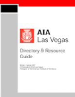 2017 AIA Las Vegas Directory by EV&A Architects - issuu