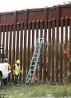 Border officials repair GARAGE sized hole cut into Arizona-Mexico ...