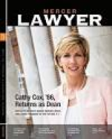 Mercer Lawyer: Fall 2017 by Mercer University/Marketing ...