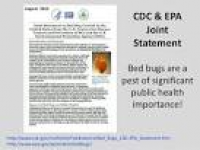 Bed Bug Biology/Behavior and Research Update