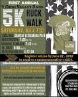 5K Ruck Walk, Ohio Valley Bank, Gallipolis, OH